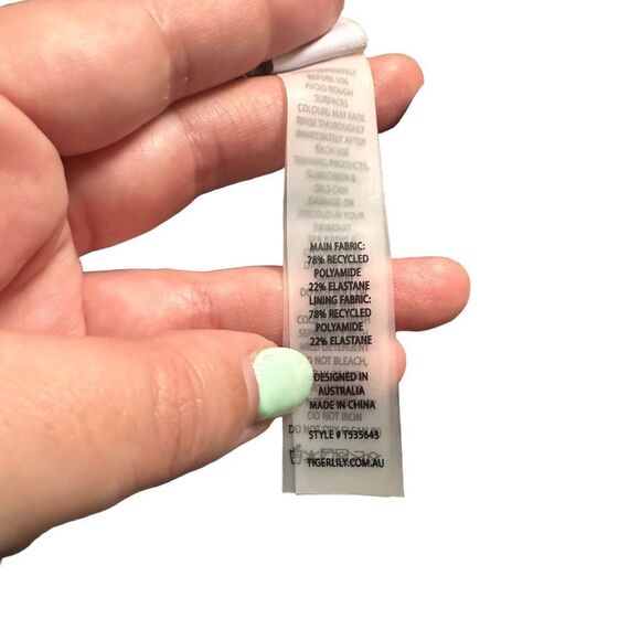 TIGERLILY Zoya Salma Halter One Piece Sz‎ XS - Picture 4 of 7